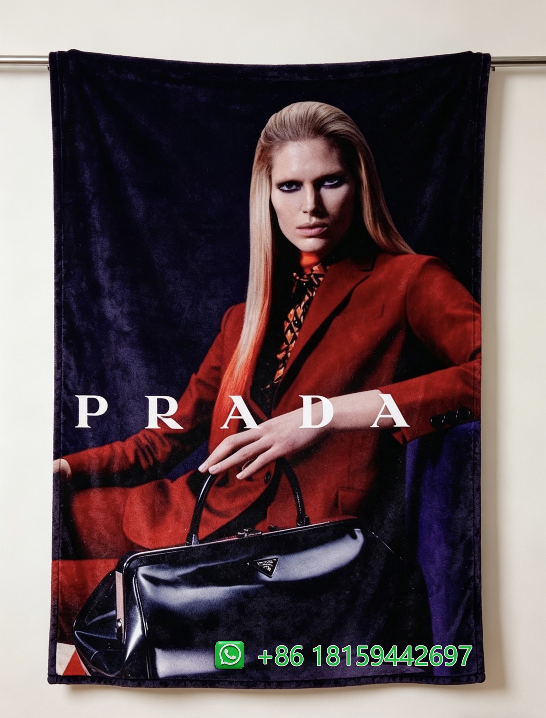 Prada Throw Blankets